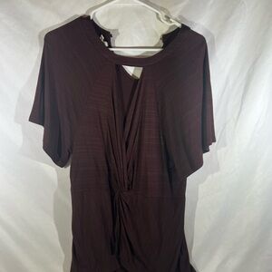 Maurices Dark Brown Women's Blouse